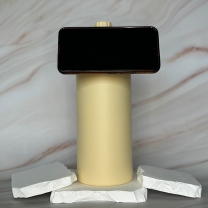 1 Litre Insulated Bottle + Sip Lid + FREE Magnetic Phone Holder Lid