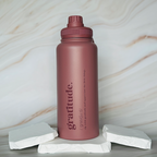 1 Litre Insulated Bottle with Sip Lid & FREE Magnetic Phone Holder Lid