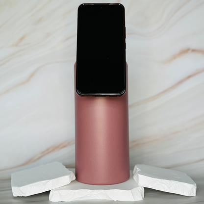 1 Litre Insulated Bottle + Sip Lid + FREE Magnetic Phone Holder Lid