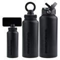 1 Litre Insulated Bottle with Sip Lid & FREE Magnetic Phone Holder Lid