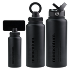 1 Litre Insulated Bottle with Sip Lid & FREE Magnetic Phone Holder Lid